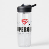 スーパーガールウーマン・オブ・トゥロー ウォーターボトル (左面)