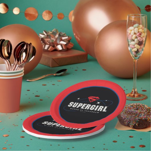スーパーガールウーマン・オブ・トゥロー ペーパープレート (複数)