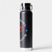 スーパーガールエイジの英雄サークルSシールド ウォーターボトル (背面)