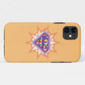 スーパーガールオレンジスターバスト Case-Mate iPhoneケース (裏面(横))