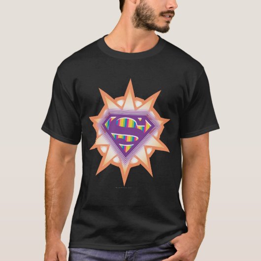 スーパーガールオレンジスターバスト Tシャツ (正面)
