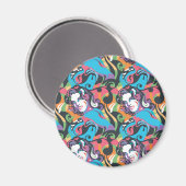 スーパーガールカラスプラッシュスワーズパターン1 マグネット (正面/裏面)