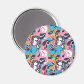 スーパーガールカラスプラッシュスワーズパターン2 マグネット (正面/裏面)