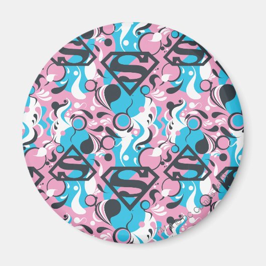 スーパーガールカラスプラッシュスワーズパターン7 マグネット (正面)