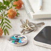 スーパーガールカラスプラッシュスワーズ1 キーホルダー (側面)