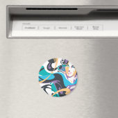 スーパーガールカラスプラッシュスワーズ1 マグネット (インサイチュ (食洗機))