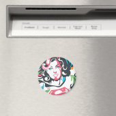 スーパーガールカラスプラッシュスワーズ3 マグネット (インサイチュ (食洗機))