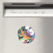 スーパーガールカラスプラッシュスワーズ4 マグネット (インサイチュ (食洗機))