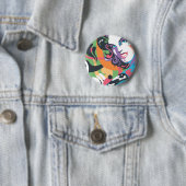 スーパーガールカラスプラッシュスワーズ4 缶バッジ (インサイチュ)