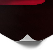 スーパーガールカラフルロゴ ポスター (角)