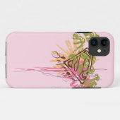 スーパーガールカラースプラッシュ Case-Mate iPhoneケース (裏面(横))