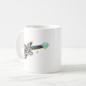 スーパーガールギター コーヒーマグカップ (正面左)