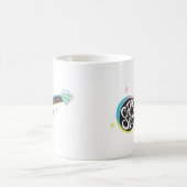 スーパーガールギター コーヒーマグカップ (中央)