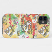 スーパーガールクラウンパターン Case-Mate iPhoneケース (裏面(横))