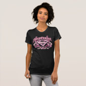 スーパーガールクレストデザイン Tシャツ (正面フル)