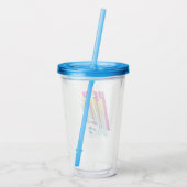 スーパーガールグラフィック「Be a Girl」 アクリルタンブラー (裏面)