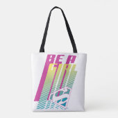 スーパーガールグラフィック「Be a Girl」 トートバッグ (裏面)