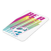 スーパーガールグラフィック「Be a Girl」 マグネット (左側)