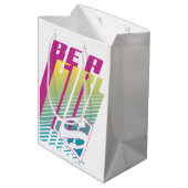 スーパーガールグラフィック「Be a Girl」 ミディアムペーパーバッグ (裏面アングル)