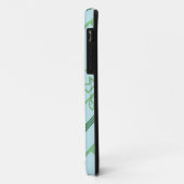 スーパーガールグリーンつる植物ロゴパターン Case-Mate iPhoneケース (裏面/左)
