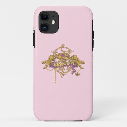 スーパーガールゴールデンキャット2 Case-Mate iPhoneケース (裏面)