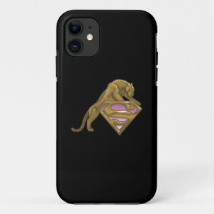 スーパーガールゴールデンキャット iPhone 11 ケース