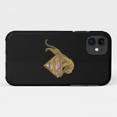 スーパーガールゴールデンキャット Case-Mate iPhoneケース (裏面(横))