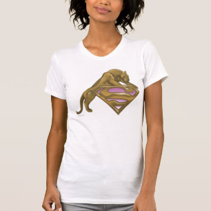 スーパーガールゴールデンキャット Tシャツ