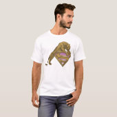 スーパーガールゴールデンキャット Tシャツ (正面フル)