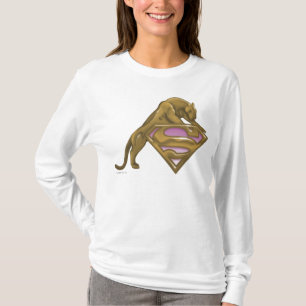 スーパーガールゴールデンキャット Tシャツ