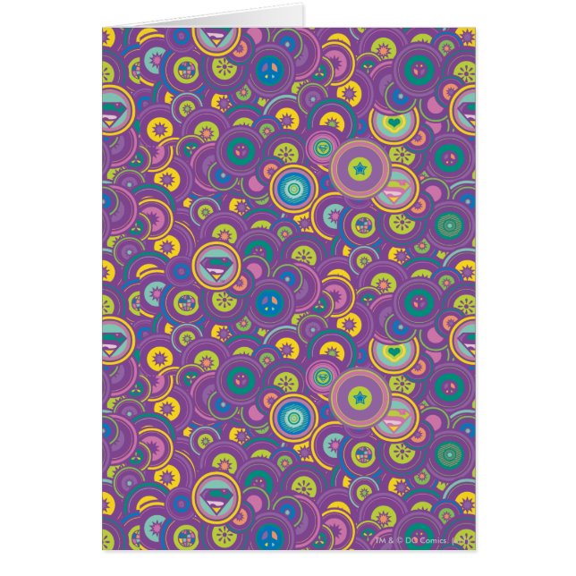 スーパーガールサークル紫パターン (正面)