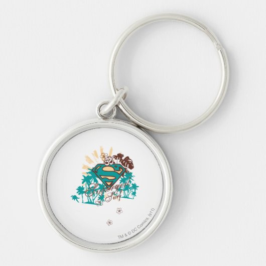 スーパーガールサーフ キーホルダー (正面)