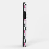 スーパーガールスカルとピンパターン Case-Mate iPhoneケース (裏面/右)