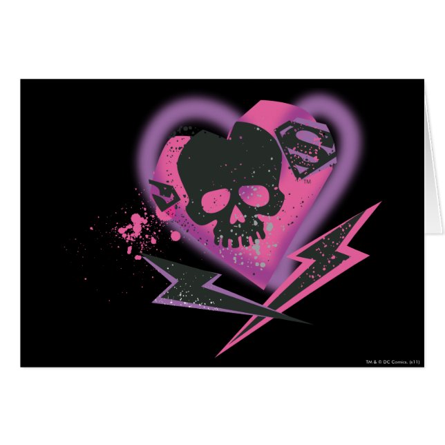 スーパーガールスカルと稲妻 (正面横)