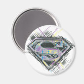 スーパーガールスクライブズロゴ マグネット (正面/裏面)