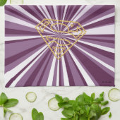 スーパーガールスタッズSシールド キッチンタオル (折り畳み)