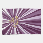 スーパーガールスタッズSシールド キッチンタオル (横)