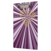 スーパーガールスタッズSシールド クリップボード (左)