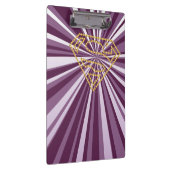 スーパーガールスタッズSシールド クリップボード (右)