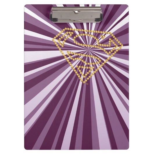 スーパーガールスタッズSシールド クリップボード (正面)