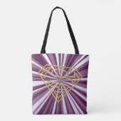 スーパーガールスタッズSシールド トートバッグ (裏面)