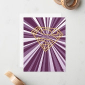 スーパーガールスタッズSシールド ノートカード (正面/裏面インサイチュ)