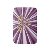 スーパーガールスタッズSシールド バスマット (正面縦)