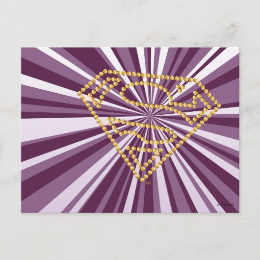 スーパーガールスタッズSシールド ポストカード (正面)