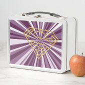 スーパーガールスタッズSシールド メタルランチボックス (インサイチュ)