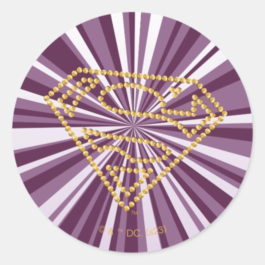 スーパーガールスタッズSシールド ラウンドシール (正面)