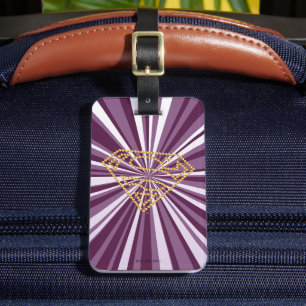 スーパーガールスタッズSシールド ラゲッジタグ