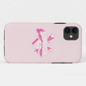 スーパーガールスターとロゴ Case-Mate iPhoneケース (裏面(横))