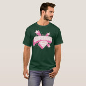 スーパーガールスターとロゴ Tシャツ (正面フル)