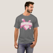 スーパーガールスターとロゴ Tシャツ (正面フル)